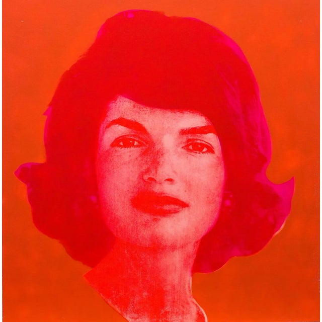 Figurative Jackie O Painting by Dane Shue For Sale - Image 3 of 3