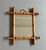 Nice old decorative wall mirror with a frame of faux-bamboo. Originating from France. In a good vintage condition, see all...