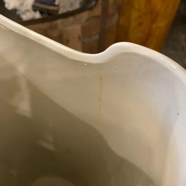 1950s Mid-Century Modern Ceramic Italian Umbrella Stand For Sale - Image 9 of 13