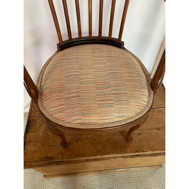 Wood 1800s Vintage Bentwood Chair For Sale - Image 7 of 8