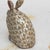 White Vintage Cloisonné Enamel Rabbit Figure – White Ground With Gilt Fur Motif, Silver-Blue Technique For Sale - Image 8 of 10