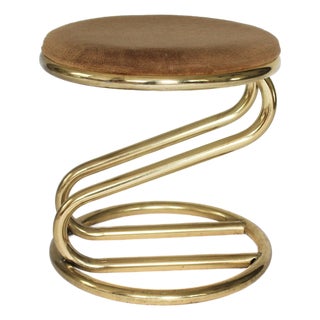 Hollywood Regency Style Vanity Stool For Sale