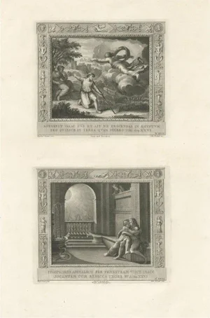 The Lord Appearing to Isaac, 1850, Print