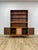 Vintage Lane MCM Hutch Rhythm Cane Door Bookcase Display China Cabinet Shelving For Sale - Image 9 of 17