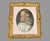 Gold Vintage Gilt Framed Portrait Oil Painting of a Young Girl For Sale - Image 8 of 8