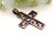 Vintage Silver Cross Pendant For Sale - Image 3 of 5