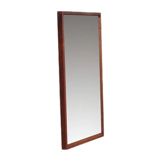 Rosewood Mirror by Kai Kristiansen for Aksel Kjersgaard, 1960s For Sale