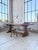 Antique farmhouse or monastery table in solid oak, with its very thick top and typical country-style legs. We love the...