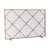 Contemporary Aged Silver Celeste Fireplace Screen Iron For Sale - Image 3 of 12