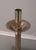 Silverplate Column Lamp W. Crystal on Marble Overlay Base For Sale In Philadelphia - Image 6 of 12