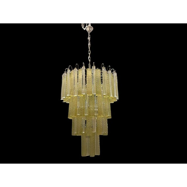 Large Murano Glass Chandelier by Paolo Venini, 1970s For Sale - Image 13 of 18