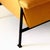 Black Mid-Century Modern Lounge Chair in Mustard Yellow Fabric, 1950s For Sale - Image 8 of 12