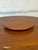 Dyrlund Lotus Round Teak Dining Table With Flip-Out Extension Leaves – Vintage Danish Mid-Century Modern For Sale - Image 9 of 12