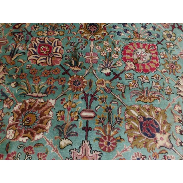 1960s Hand Made Vintage Persian Rug 10'x 13' For Sale - Image 9 of 13