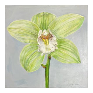 Original Signed Oil Painting on Canvas Styled After Lowell Nesbitt For Sale