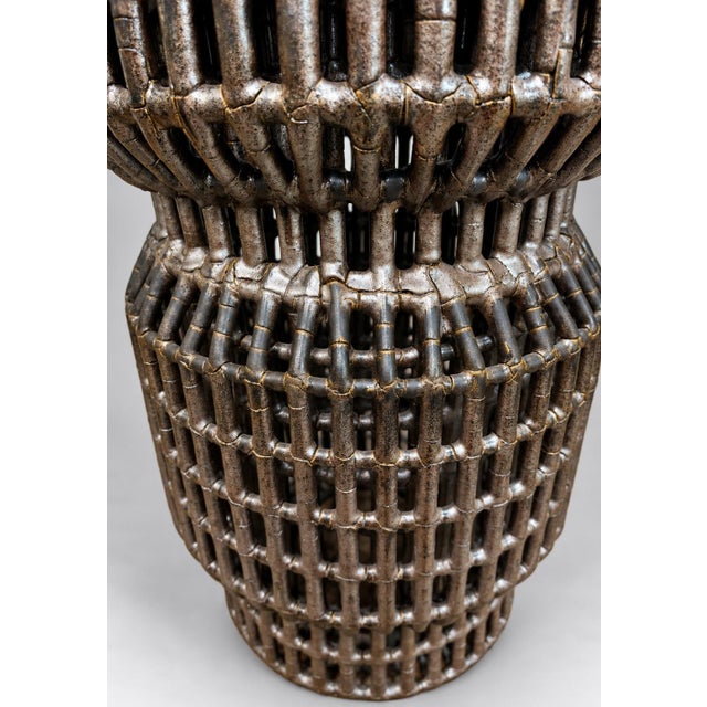 Aaron Chairside Table For Sale In New York - Image 6 of 10