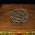 1980s Rosewood Polychrome Painted Portable Chest With Drawers & Dragon Crest | Chinoiserie Vanity Box For Sale - Image 4 of 9