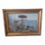 Vintage Italian Gilt Framed Italian Painting For Sale