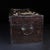 Late 20th Century Zitan Wood Box Inlaid With Mother-of-Pearl Dragon & Phoenix For Sale - Image 5 of 10