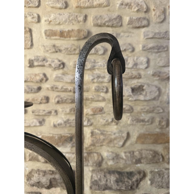 Metal Lamp Post by Jean Pierre Rickaert, 1950s For Sale - Image 7 of 18