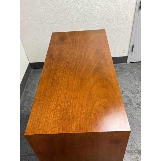 Alpine Furniture Flynn Dresser + Pull Out Workstation Tray For Sale - Image 9 of 12