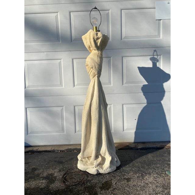 1970s Draped Knot Knotted Floor Lamp in the Style of John Dickinson For Sale - Image 13 of 13