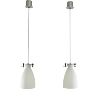 Franceschina Pendants by Umberto Riva for Fontana Arte, 1980s, Set of 2 For Sale