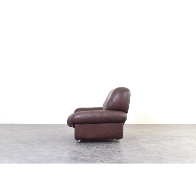 Brown Mid-Century Italian Lounge Chairs, 1970s, Set of 2 For Sale - Image 8 of 18