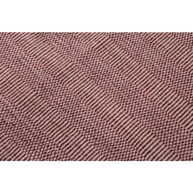 1990s Boho Chic Grass Roselyn Brown/Beige Wool Rug - 9'1'' X 11'10'' For Sale - Image 5 of 7