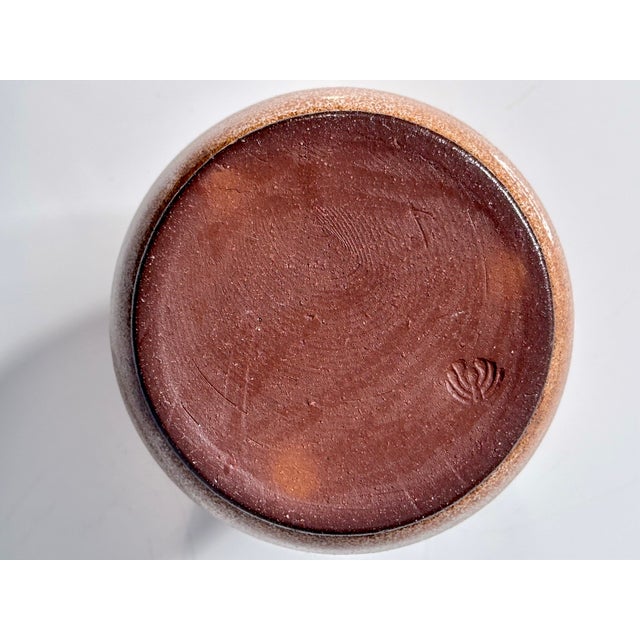 Ceramic Modernist Studio Ceramic Art Jug Vase from Helma Klett, Germany, 1960s For Sale - Image 7 of 8