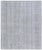 Modern Flatweave Solid Light Gray Handmade Rug "Bruma" by Doris Leslie Blau For Sale