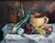 1960s Peter Hamlett Signed Oil on Board Still Life Dated 1966, Laguna Beach For Sale - Image 5 of 10