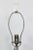 Transparent 1970s Tall Herbert Ritts Astrolite Clear Lucite "Tri Fin" Table Lamp For Sale - Image 8 of 13