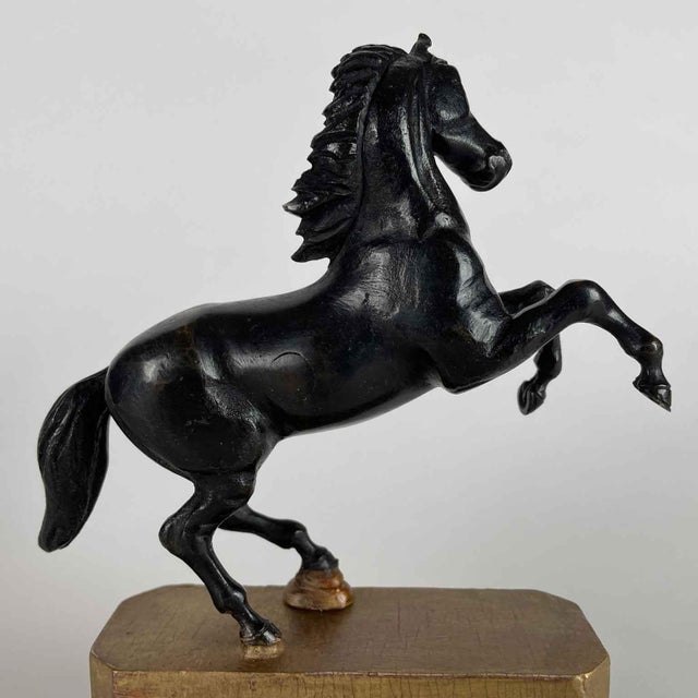 Grand Tour Horse Sculptures, Early 1800s, Bronzes, Set of 2 For Sale - Image 12 of 13