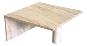 Italian Marble Palissandro Coffee Table