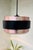 Fog & Mørup Saturn Pendant Lamp in Copper and Black Metal by Jo Hammerborg for Fog & Mørup, 1960s For Sale - Image 4 of 14