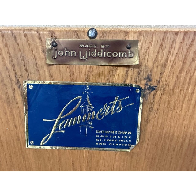 1960s John Widdicomb "Classic" French Provincial Wall Mirror For Sale - Image 5 of 6