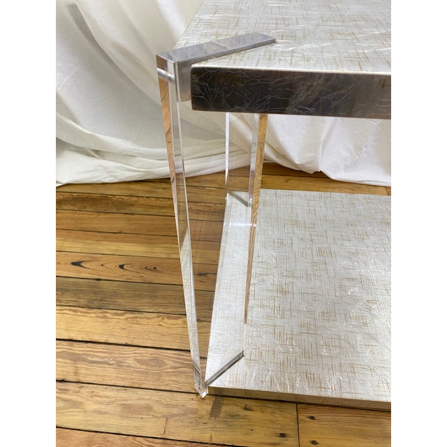Sherrill Furniture Lennox Square End Table by Sherrill Occasional For Sale - Image 4 of 5