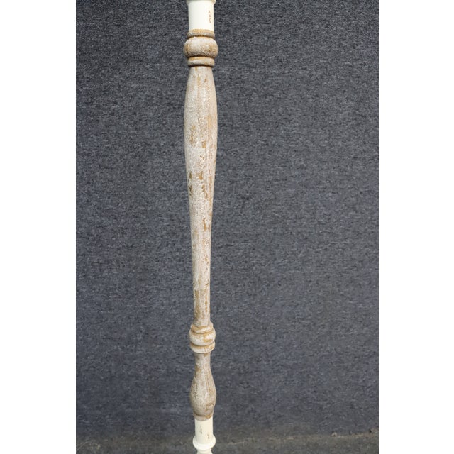 Late 20th Century Cottage Style Wood & Iron Clothes Tree For Sale - Image 5 of 9