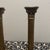 Neoclassical Pair of Neoclassical Corinthian Column Brass Candlesticks For Sale - Image 3 of 7