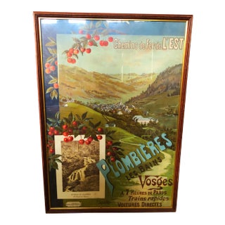 F. Hugo d'Alesi French Travel Poster For Sale