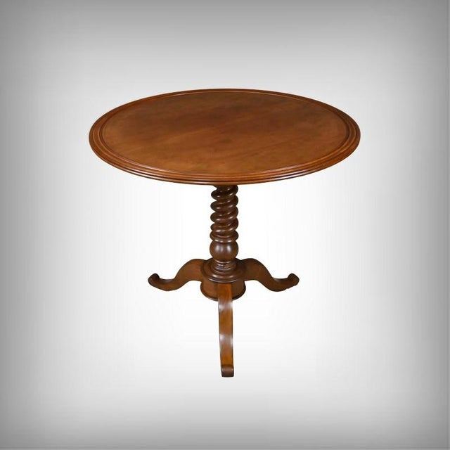 Mid-19th Century Louis Philippe Mahogany Tilting Table For Sale - Image 17 of 17