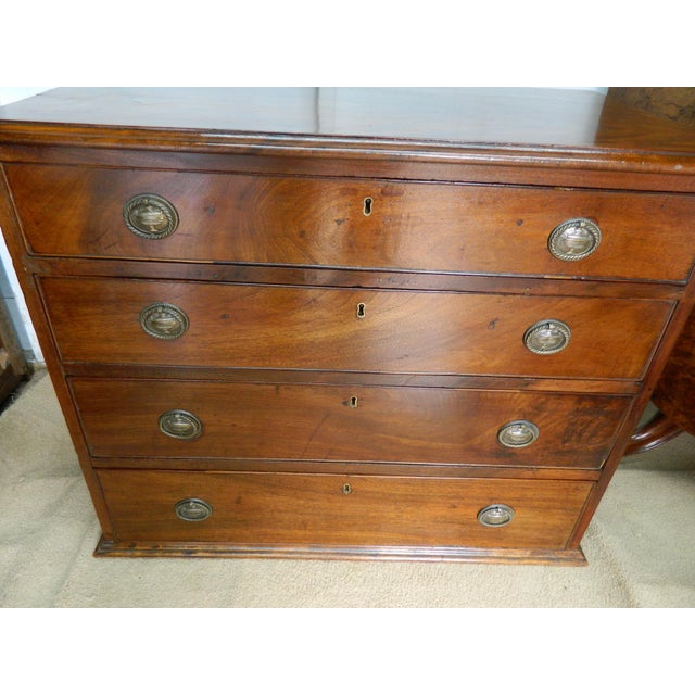 4 Drawer Victorian Mahogany Chest of Drawers, This Antique Victorian Mahogany Chest of Drawers is a stunning piece of...