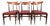 Walnut Chairs from Vittorio Dassi Lissone, 1950, Set of 6 For Sale