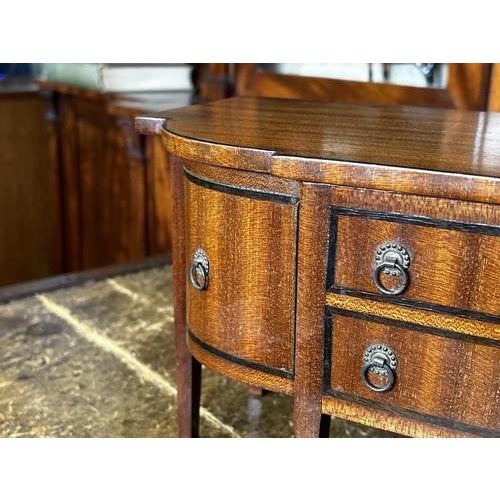 Georgian Miniature Sideboard Jewellery Box For Sale - Image 4 of 8