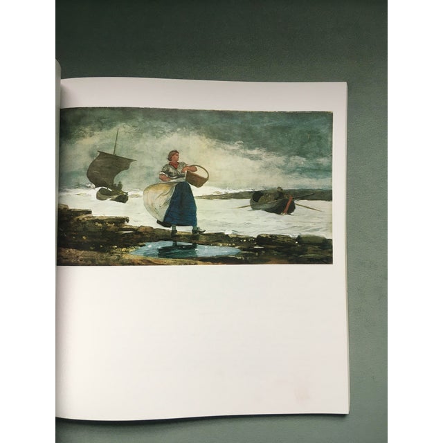 Blue 1970s Winslow Homer Watercolors by Donelson F. Hoopes Paperback Book For Sale - Image 8 of 11