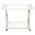 Circa 1970 American Mid-Century Modern Iron & Glass Bar Cart For Sale