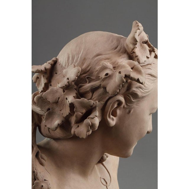 Jean-Baptiste Carpeaux, Bust Sculpture, 1870, Terracotta For Sale - Image 13 of 18