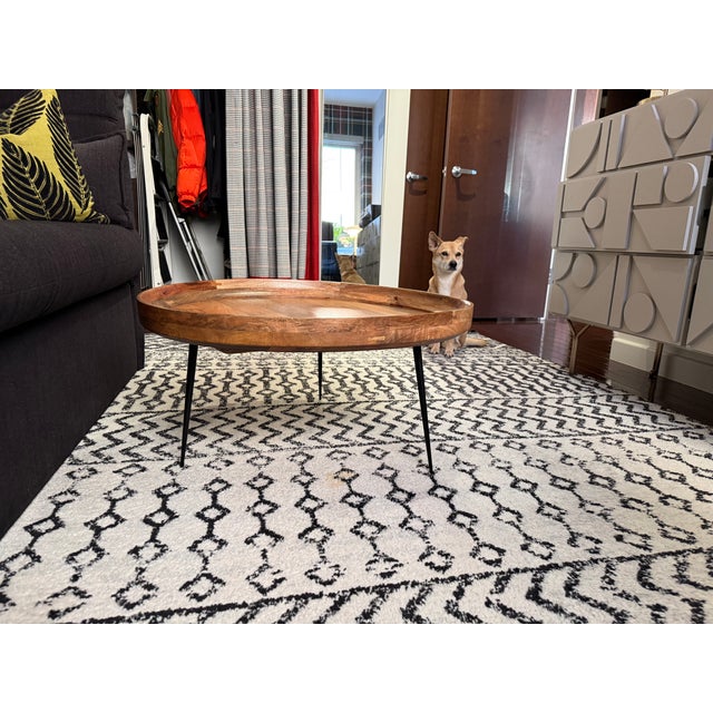 Mater Bowl Table, Natural Finish For Sale In New York - Image 6 of 8