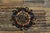 1900s Multi Antique Medallion Modern Shou Symbols Chinese Peking Carpet Rug For Sale - Image 4 of 12